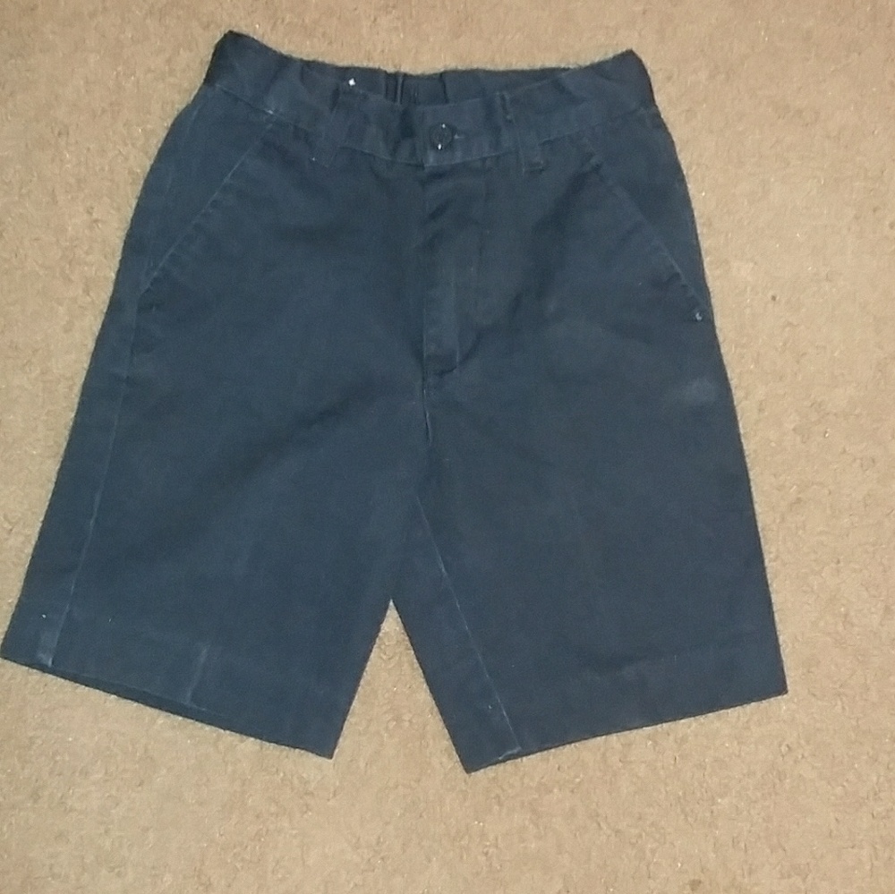 Navy Uniform Shorts